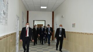 Visite du ministre de lenseignement superieur et de la recherche scientifique pr Abdelbaki BENZIANE a luniversite Abderrahman M 25 1