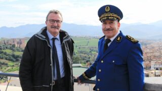 Visite du ministre de lenseignement superieur et de la recherche scientifique pr Abdelbaki BENZIANE a luniversite Abderrahman M 258