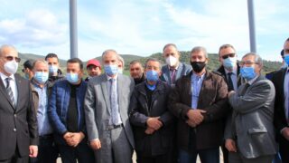 Visite du ministre de lenseignement superieur et de la recherche scientifique pr Abdelbaki BENZIANE a luniversite Abderrahman M 261