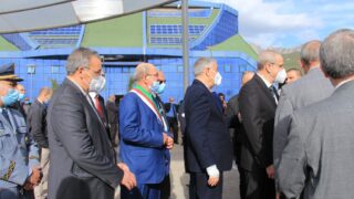 Visite du ministre de lenseignement superieur et de la recherche scientifique pr Abdelbaki BENZIANE a luniversite Abderrahman M 263