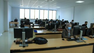 Visite du ministre de lenseignement superieur et de la recherche scientifique pr Abdelbaki BENZIANE a luniversite Abderrahman M 275