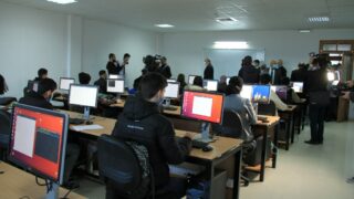 Visite du ministre de lenseignement superieur et de la recherche scientifique pr Abdelbaki BENZIANE a luniversite Abderrahman M 278