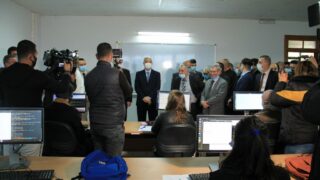 Visite du ministre de lenseignement superieur et de la recherche scientifique pr Abdelbaki BENZIANE a luniversite Abderrahman M 280