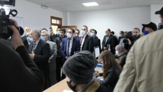 Visite du ministre de lenseignement superieur et de la recherche scientifique pr Abdelbaki BENZIANE a luniversite Abderrahman M 287