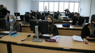 Visite du ministre de lenseignement superieur et de la recherche scientifique pr Abdelbaki BENZIANE a luniversite Abderrahman M 288