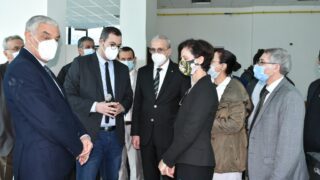 Visite du ministre de lenseignement superieur et de la recherche scientifique pr Abdelbaki BENZIANE a luniversite Abderrahman M 29 1