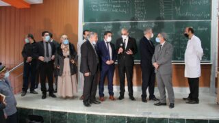 Visite du ministre de lenseignement superieur et de la recherche scientifique pr Abdelbaki BENZIANE a luniversite Abderrahman M 291