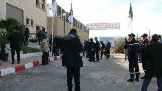 Visite du ministre de lenseignement superieur et de la recherche scientifique pr Abdelbaki BENZIANE a luniversite Abderrahman M 293