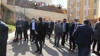 Visite du ministre de lenseignement superieur et de la recherche scientifique pr Abdelbaki BENZIANE a luniversite Abderrahman M 296