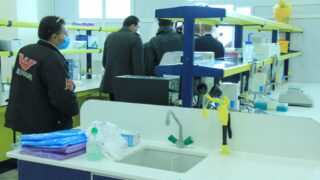 Visite du ministre de lenseignement superieur et de la recherche scientifique pr Abdelbaki BENZIANE a luniversite Abderrahman M 316