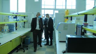 Visite du ministre de lenseignement superieur et de la recherche scientifique pr Abdelbaki BENZIANE a luniversite Abderrahman M 321