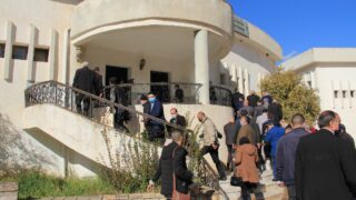 Visite du ministre de lenseignement superieur et de la recherche scientifique pr Abdelbaki BENZIANE a luniversite Abderrahman M 332