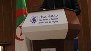 Visite du ministre de lenseignement superieur et de la recherche scientifique pr Abdelbaki BENZIANE a luniversite Abderrahman M 336