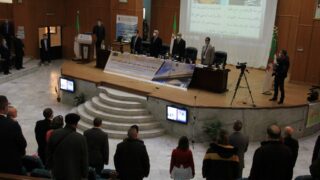 Visite du ministre de lenseignement superieur et de la recherche scientifique pr Abdelbaki BENZIANE a luniversite Abderrahman M 344