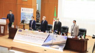 Visite du ministre de lenseignement superieur et de la recherche scientifique pr Abdelbaki BENZIANE a luniversite Abderrahman M 345