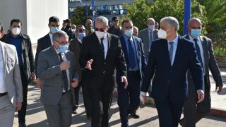 Visite du ministre de lenseignement superieur et de la recherche scientifique pr Abdelbaki BENZIANE a luniversite Abderrahman M 35 1