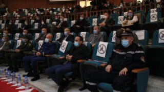 Visite du ministre de lenseignement superieur et de la recherche scientifique pr Abdelbaki BENZIANE a luniversite Abderrahman M 356