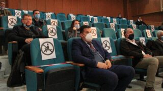 Visite du ministre de lenseignement superieur et de la recherche scientifique pr Abdelbaki BENZIANE a luniversite Abderrahman M 362