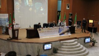 Visite du ministre de lenseignement superieur et de la recherche scientifique pr Abdelbaki BENZIANE a luniversite Abderrahman M 370