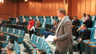 Visite du ministre de lenseignement superieur et de la recherche scientifique pr Abdelbaki BENZIANE a luniversite Abderrahman M 373