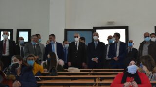 Visite du ministre de lenseignement superieur et de la recherche scientifique pr Abdelbaki BENZIANE a luniversite Abderrahman M 38 1