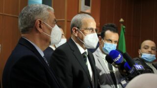 Visite du ministre de lenseignement superieur et de la recherche scientifique pr Abdelbaki BENZIANE a luniversite Abderrahman M 384
