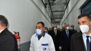 Visite du ministre de lenseignement superieur et de la recherche scientifique pr Abdelbaki BENZIANE a luniversite Abderrahman M 42 1