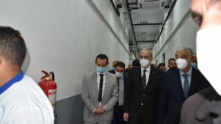 Visite du ministre de lenseignement superieur et de la recherche scientifique pr Abdelbaki BENZIANE a luniversite Abderrahman M 44 1