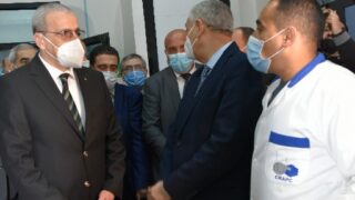 Visite du ministre de lenseignement superieur et de la recherche scientifique pr Abdelbaki BENZIANE a luniversite Abderrahman M 47 1