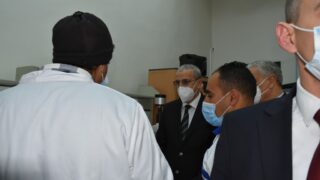 Visite du ministre de lenseignement superieur et de la recherche scientifique pr Abdelbaki BENZIANE a luniversite Abderrahman M 49 1