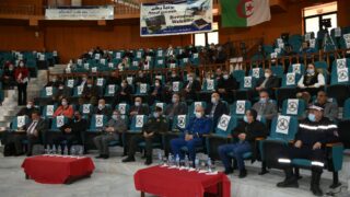 Visite du ministre de lenseignement superieur et de la recherche scientifique pr Abdelbaki BENZIANE a luniversite Abderrahman M 60 1