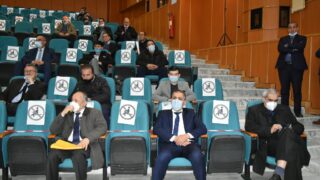 Visite du ministre de lenseignement superieur et de la recherche scientifique pr Abdelbaki BENZIANE a luniversite Abderrahman M 62 1