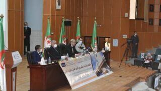 Visite du ministre de lenseignement superieur et de la recherche scientifique pr Abdelbaki BENZIANE a luniversite Abderrahman M 66 1