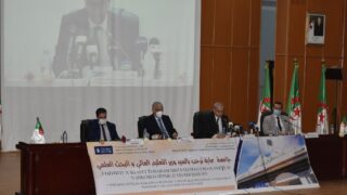 Visite du ministre de lenseignement superieur et de la recherche scientifique pr Abdelbaki BENZIANE a luniversite Abderrahman M 69 1