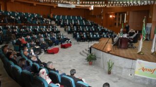 Visite du ministre de lenseignement superieur et de la recherche scientifique pr Abdelbaki BENZIANE a luniversite Abderrahman M 75 1