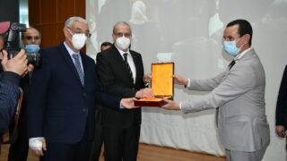 Visite du ministre de lenseignement superieur et de la recherche scientifique pr Abdelbaki BENZIANE a luniversite Abderrahman M 81 1