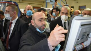Visite du ministre de lenseignement superieur et de la recherche scientifique pr Abdelbaki BENZIANE a luniversite Abderrahman M 91 1