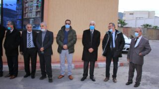 Visite du ministre de lenseignement superieur et de la recherche scientifique pr Abdelbaki BENZIANE a luniversite Abderrahman M 94 1