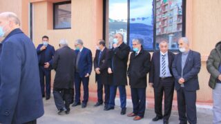 Visite du ministre de lenseignement superieur et de la recherche scientifique pr Abdelbaki BENZIANE a luniversite Abderrahman M 95 1