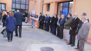 Visite du ministre de lenseignement superieur et de la recherche scientifique pr Abdelbaki BENZIANE a luniversite Abderrahman M 97 1