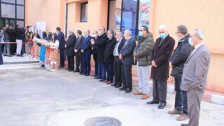 Visite du ministre de lenseignement superieur et de la recherche scientifique pr Abdelbaki BENZIANE a luniversite Abderrahman M 98 1