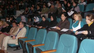 Conférence présentée par Mr Abdelkader MESSAHL Ministre délégué chargé des affaires maghrébines 5 conference de abdelkader messahel 15 03 2009 05