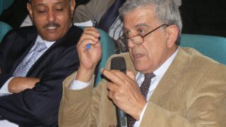 Conférence présentée par Mr Abdelkader MESSAHL Ministre délégué chargé des affaires maghrébines 11 conference de abdelkader messahel 15 03 2009 11