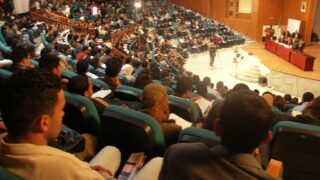 Conférence présentée par Mr Abdelkader MESSAHL Ministre délégué chargé des affaires maghrébines 13 conference de abdelkader messahel 15 03 2009 13