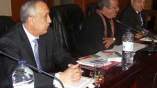 Conférence présentée par Mr Abdelkader MESSAHL Ministre délégué chargé des affaires maghrébines 19 conference de abdelkader messahel 15 03 2009 19