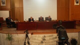 Conférence présentée par Mr Abdelkader MESSAHL Ministre délégué chargé des affaires maghrébines 20 conference de abdelkader messahel 15 03 2009 20