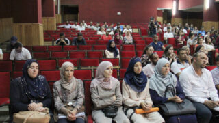 Cérémonie de clôture de l’année universitaire 2017/2018 organisée par le département de Génie civil 2 Ceremonie de fin d annee faculte genie civil 04 juillet 2018 picture 0002