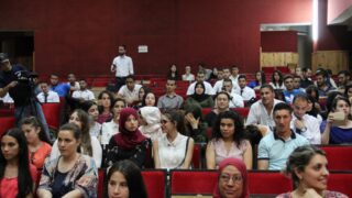 Cérémonie de clôture de l’année universitaire 2017/2018 organisée par le département de Génie civil 9 Ceremonie de fin d annee faculte genie civil 04 juillet 2018 picture 0009