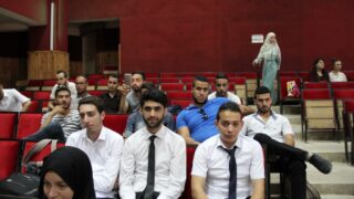 Cérémonie de clôture de l’année universitaire 2017/2018 organisée par le département de Génie civil 10 Ceremonie de fin d annee faculte genie civil 04 juillet 2018 picture 0010