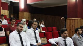 Cérémonie de clôture de l’année universitaire 2017/2018 organisée par le département de Génie civil 11 Ceremonie de fin d annee faculte genie civil 04 juillet 2018 picture 0011